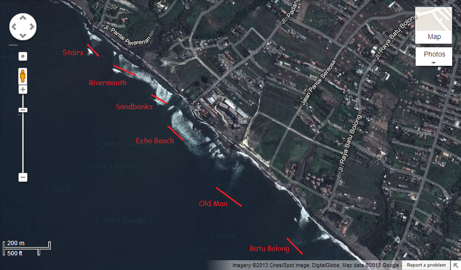 BaliSurfspots Echo beach Canggu Surfcamp Bali, Canggu The Raja